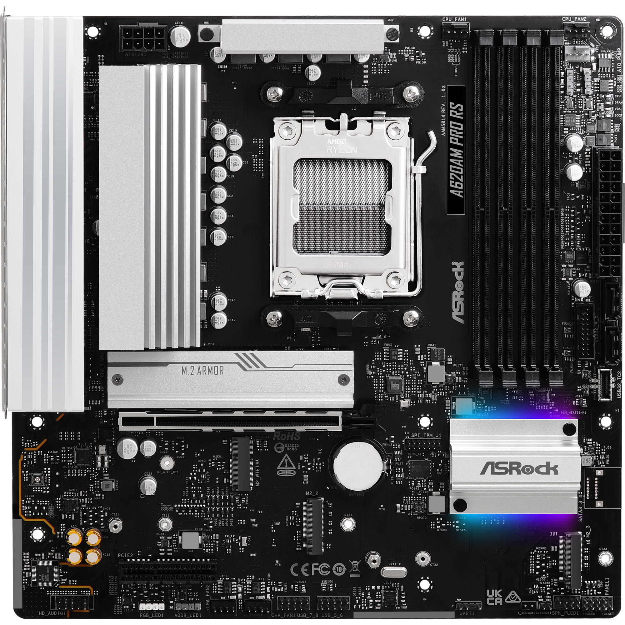 ASRock A620AM PRO RS – Image 3