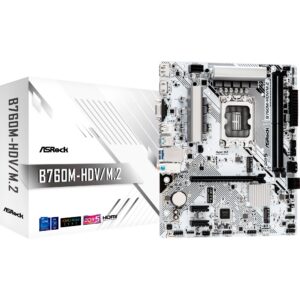 ASRock B760M-HDV/M.2 WHITE