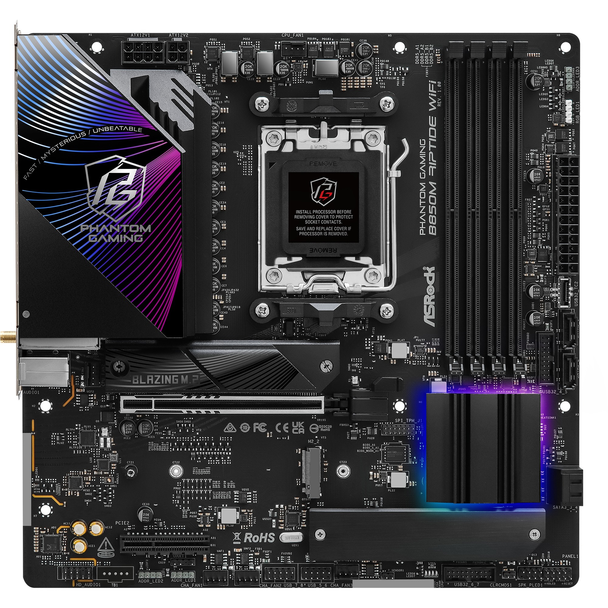 ASRock B850M Riptide WiFi – Image 4