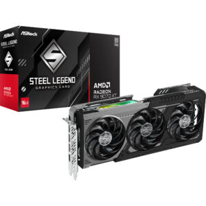 ASRock Radeon RX 9070 XT Steel Legend Dark 16GB