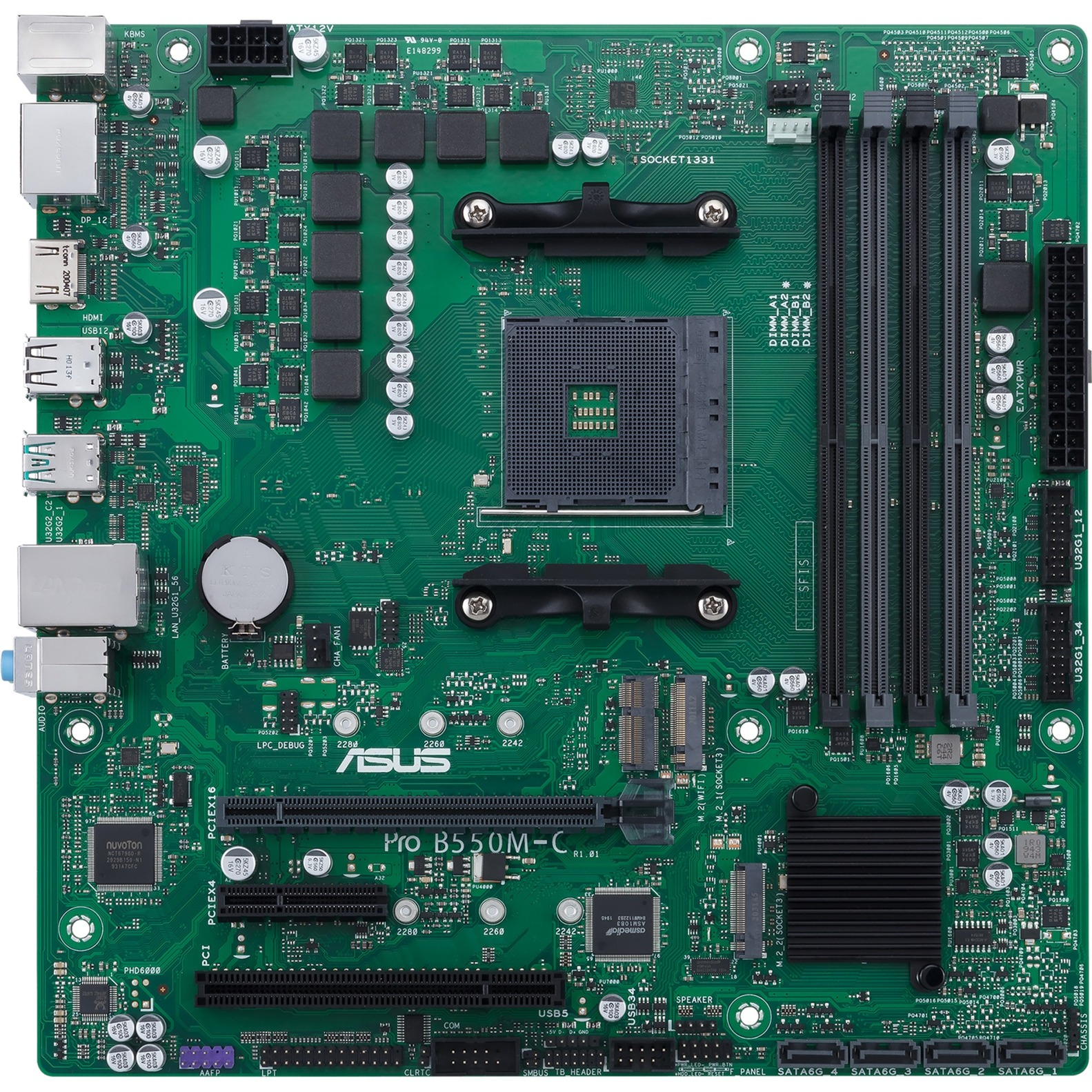 ASUS PRO B550M-C/CSM – Image 4