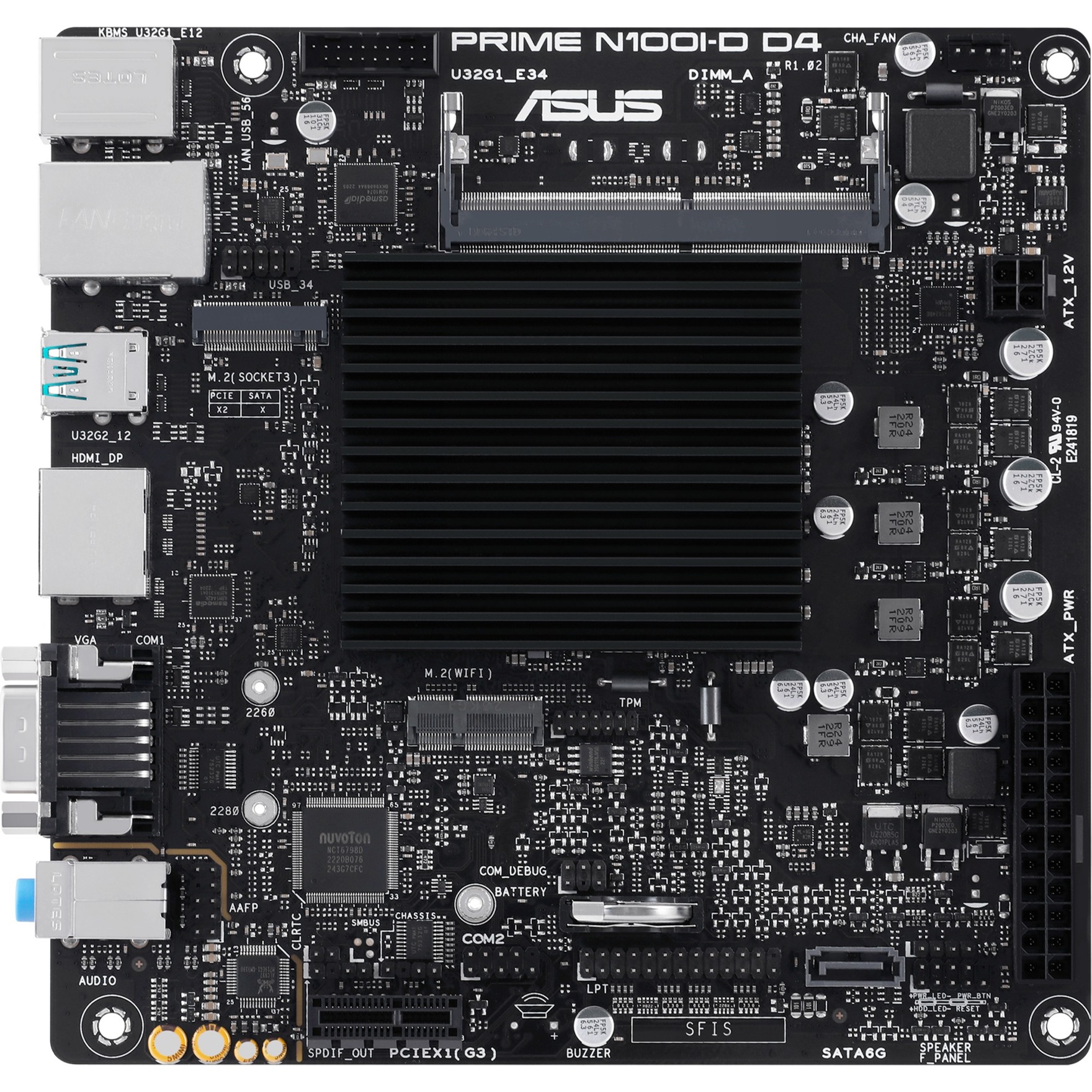 ASUS Prime N100I-D D4
