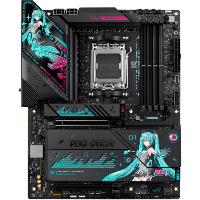 ASUS ROG STRIX X870E-H GAMING HATSUNE MIKU EDITION – Image 2
