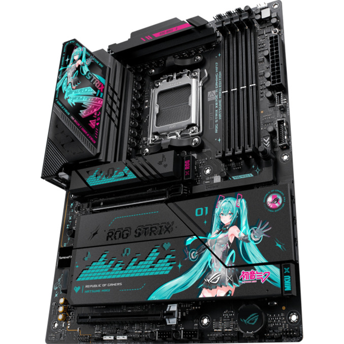 ASUS ROG STRIX X870E-H GAMING HATSUNE MIKU EDITION – Image 3