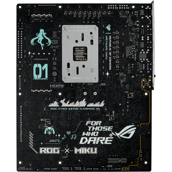 ASUS ROG STRIX X870E-H GAMING HATSUNE MIKU EDITION – Image 4