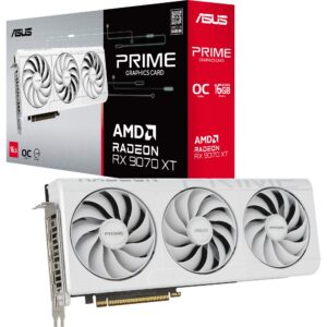 ASUS Radeon RX 9070 XT PRIME WHITE OC Edition