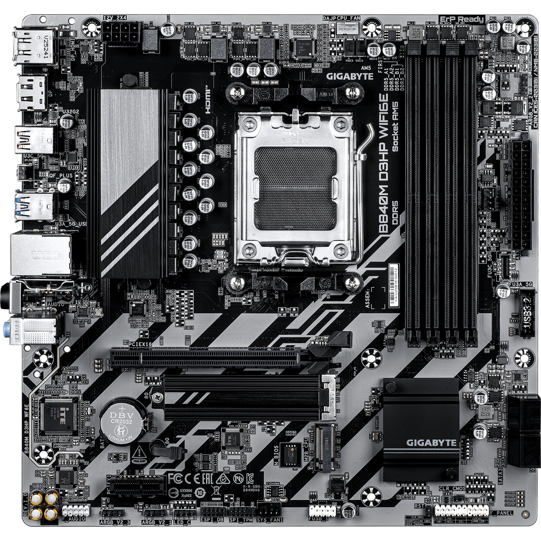 GIGABYTE B840M D3HP WIFI6E – Image 3