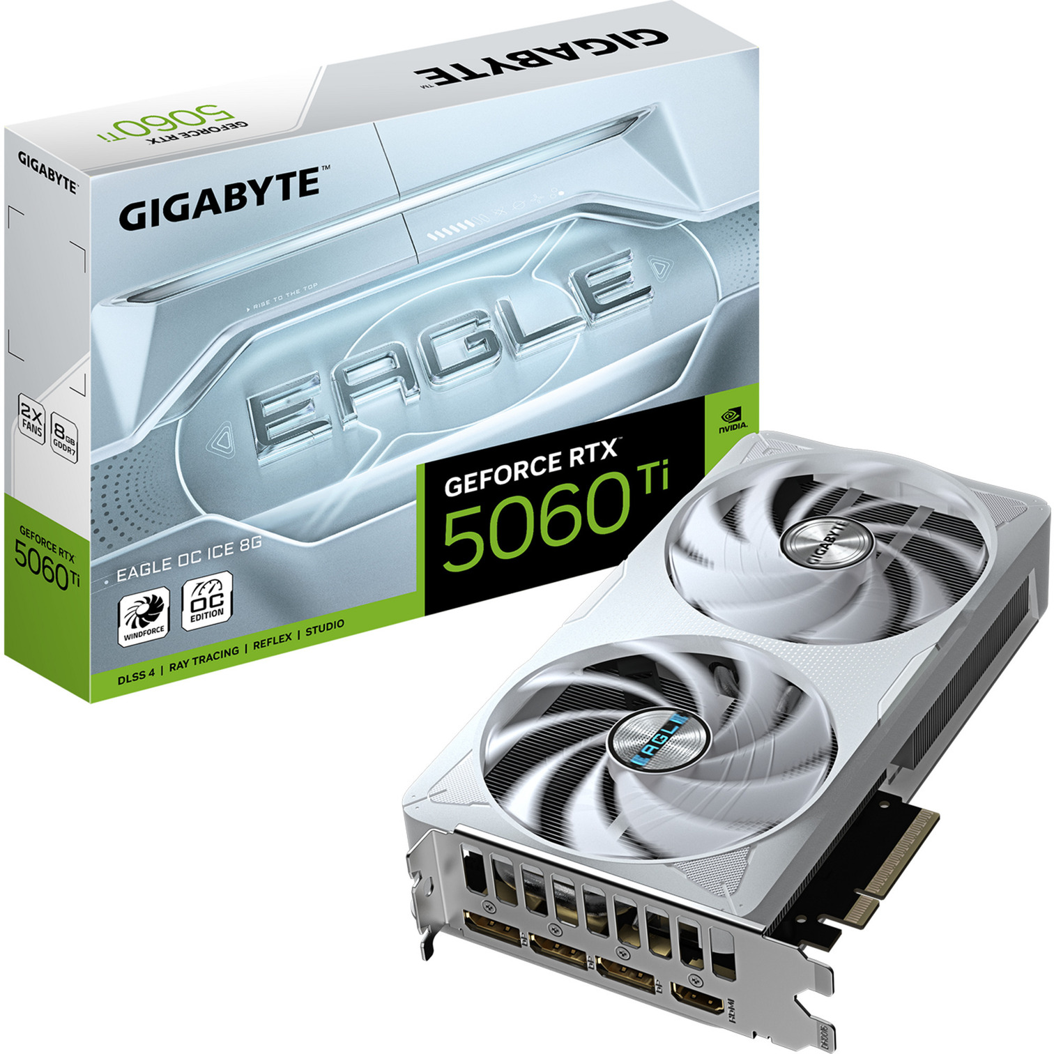 GIGABYTE GeForce RTX 5060 Ti EAGLE OC ICE 8G