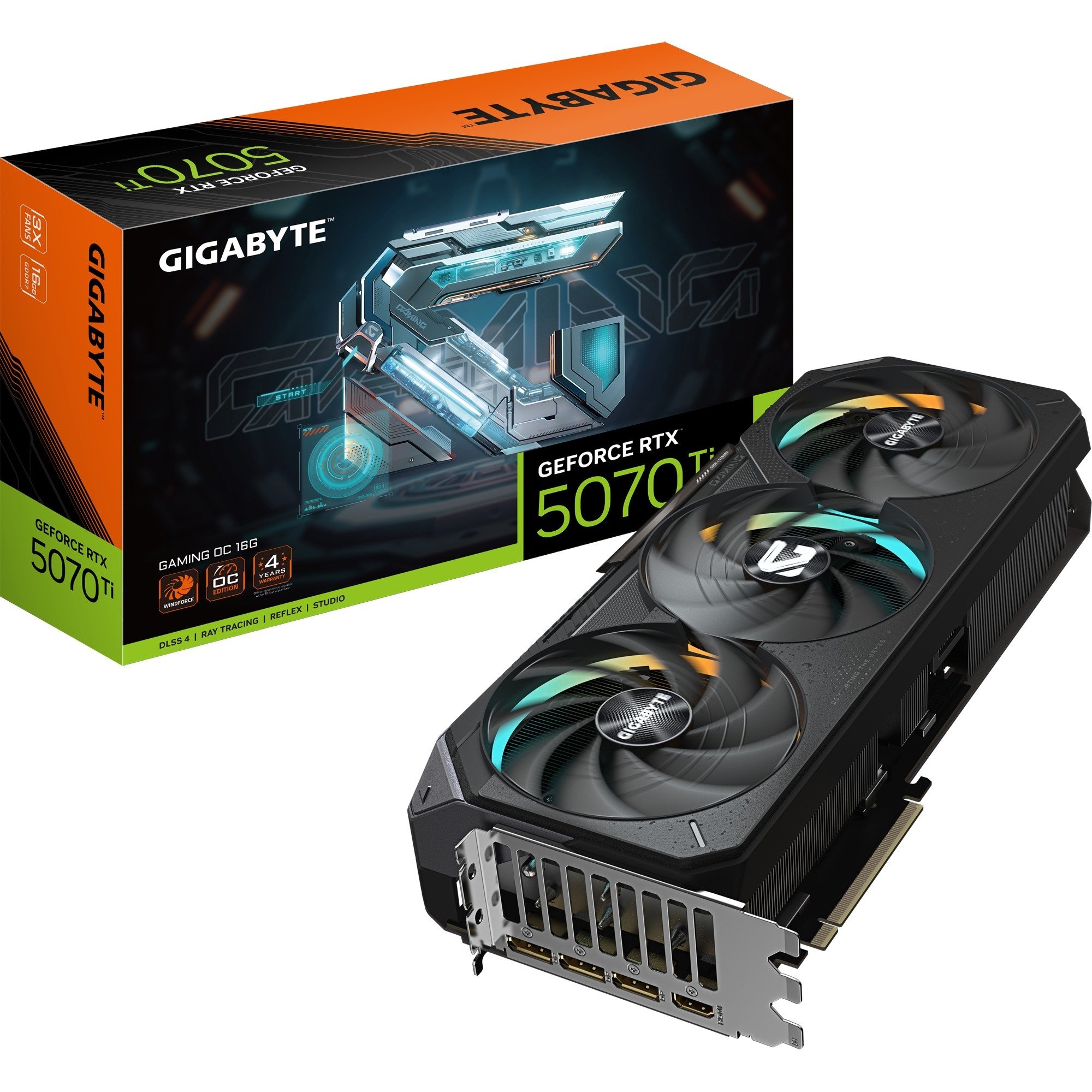 GIGABYTE GeForce RTX 5070 Ti GAMING OC 16G