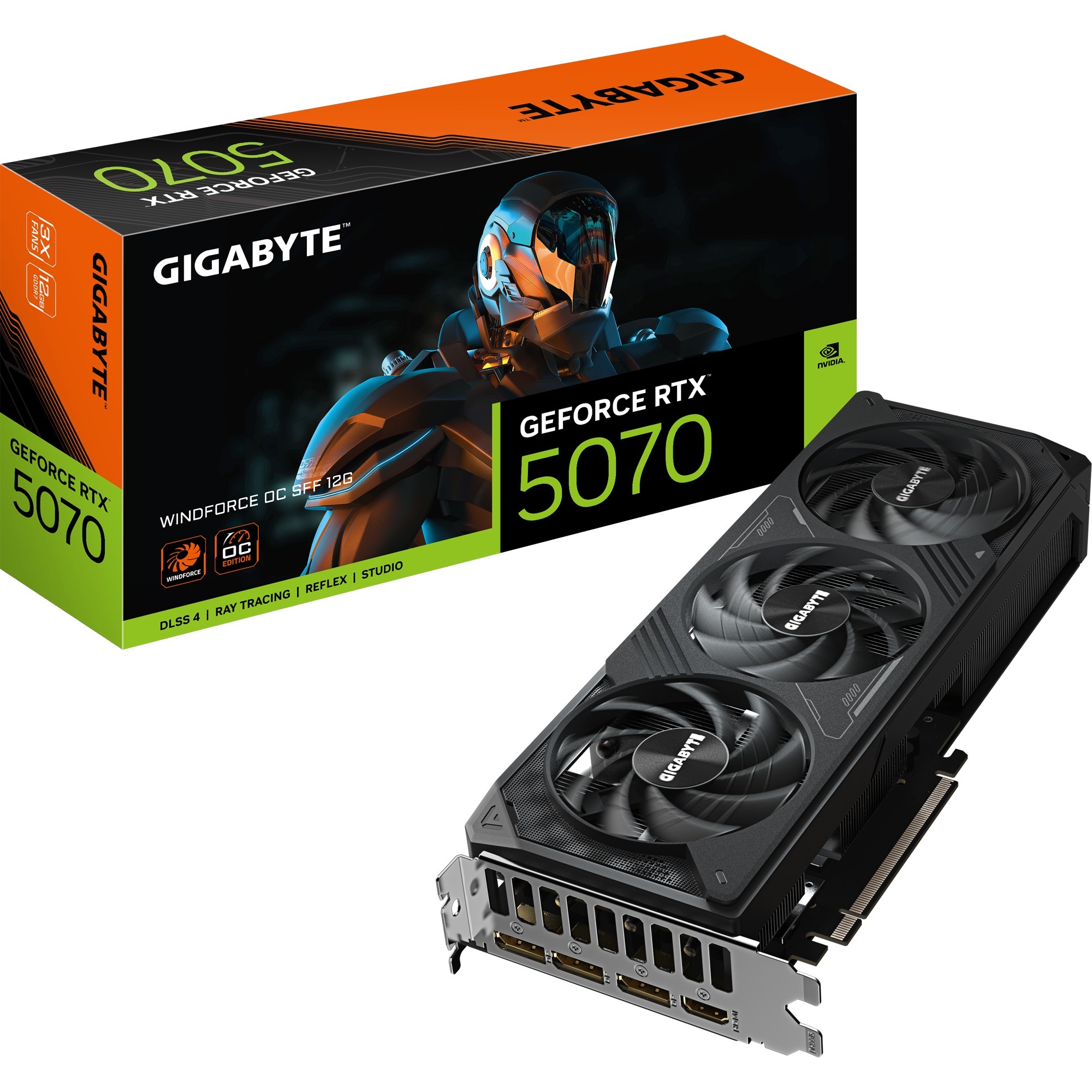 GIGABYTE GeForce RTX 5070 WINDFORCE OC SFF 12G