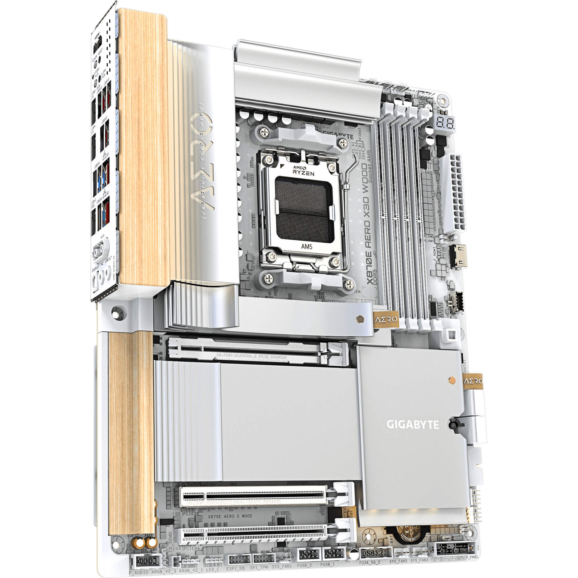 GIGABYTE X870E AERO X3D WOOD/holz – Image 2