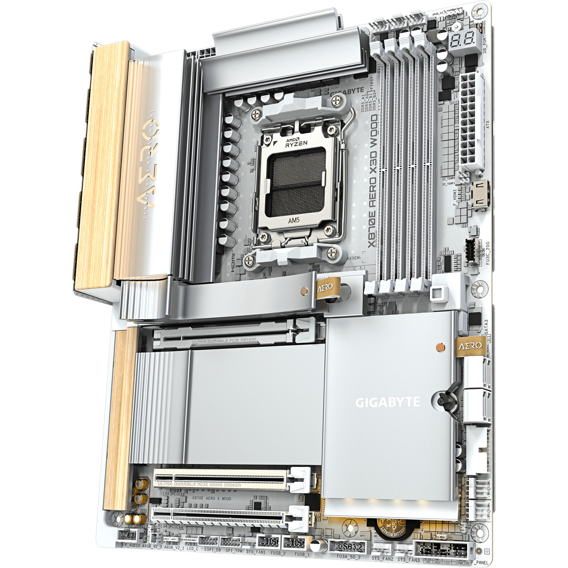 GIGABYTE X870E AERO X3D WOOD/holz – Image 4