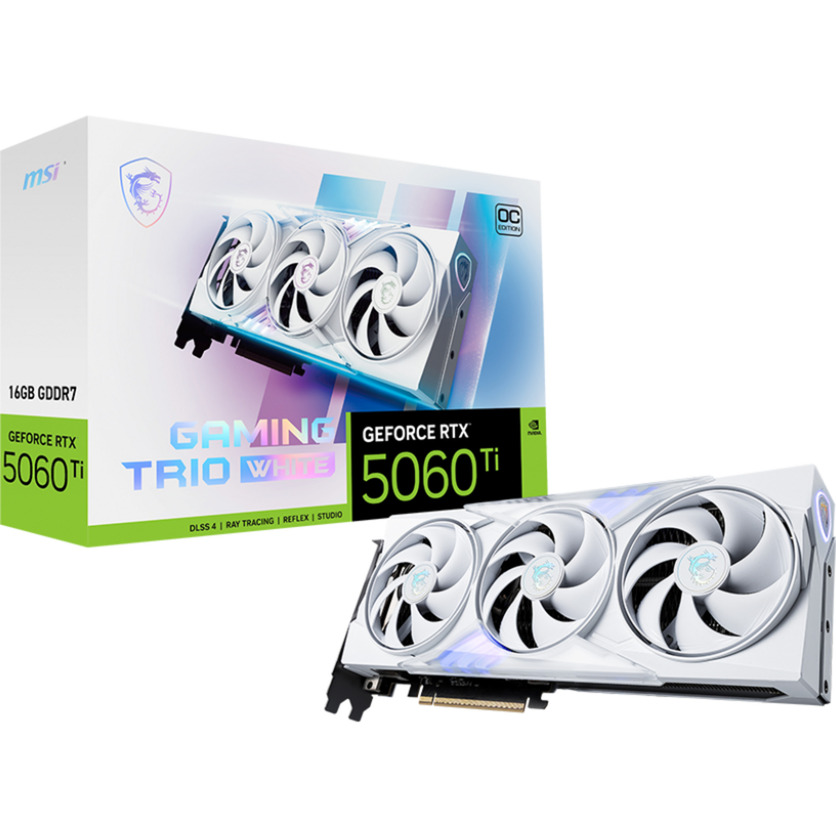 MSI GeForce RTX 5060 Ti GAMING TRIO OC WHITE 16G
