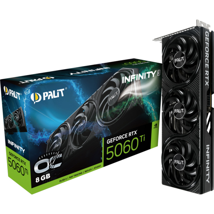 Palit GeForce RTX 5060 Ti Infinity 3 OC 8GB