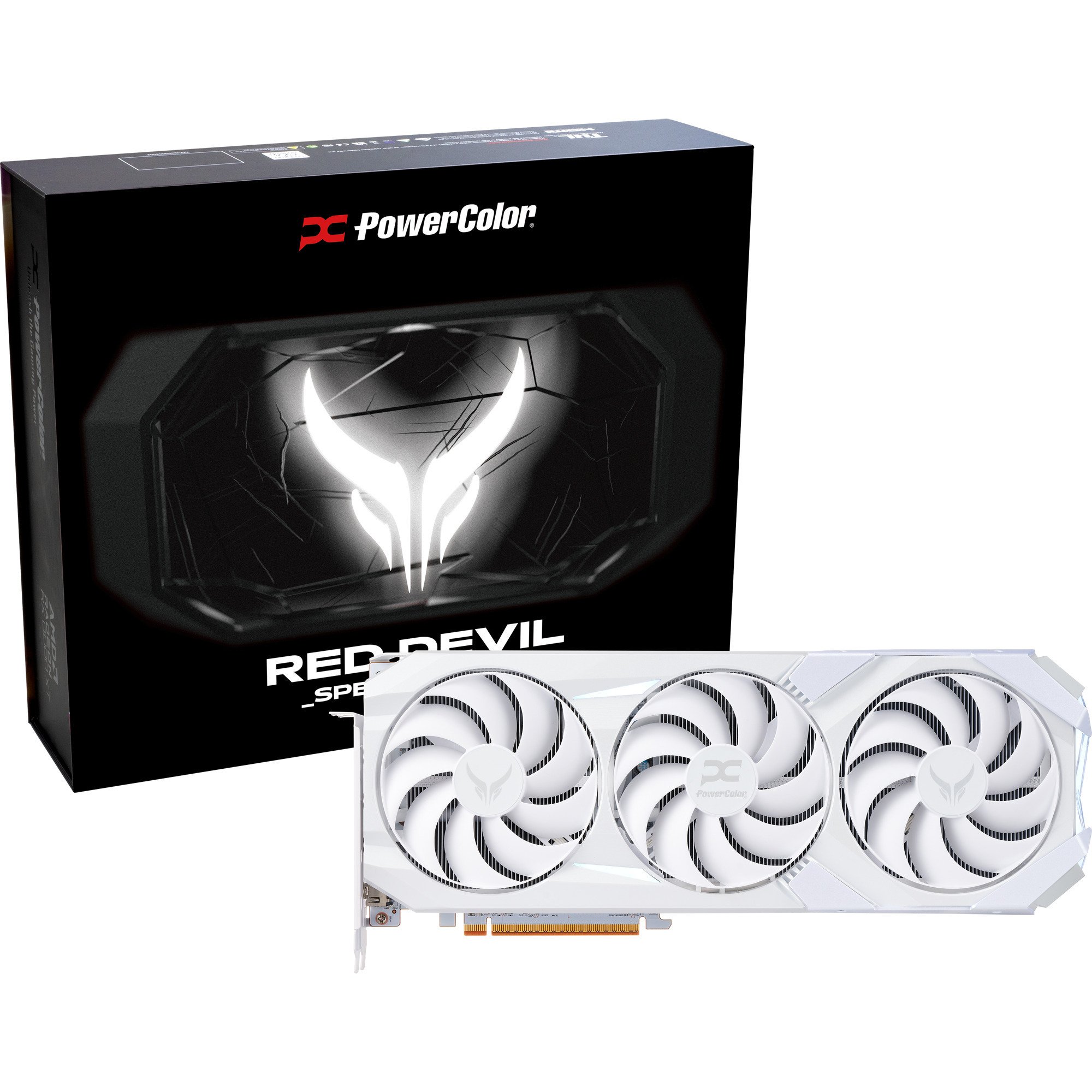 PowerColor Radeon RX 9070 XT Red Devil 16GB OC WHITE