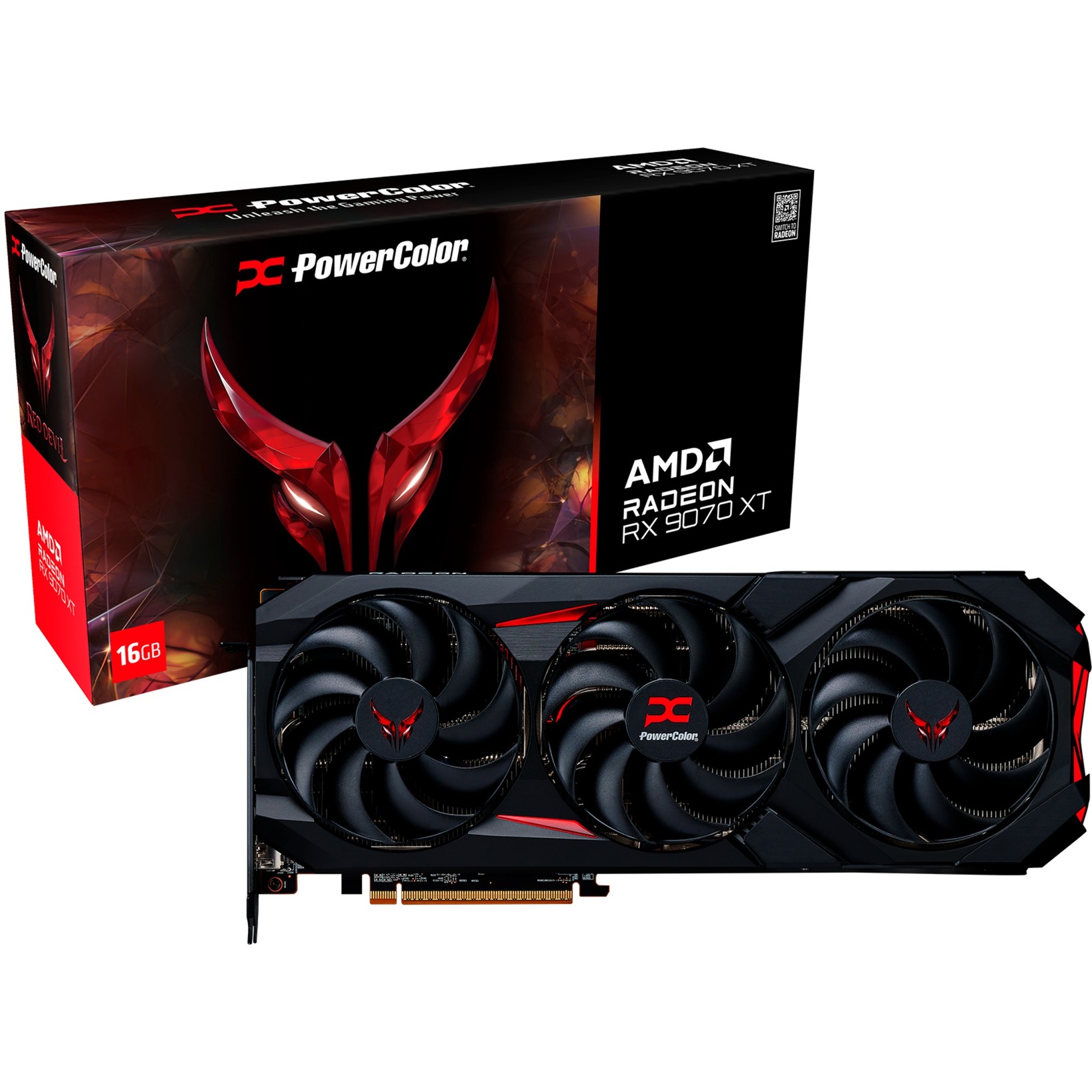 PowerColor Radeon RX 9070 XT Red Devil 16GB OC
