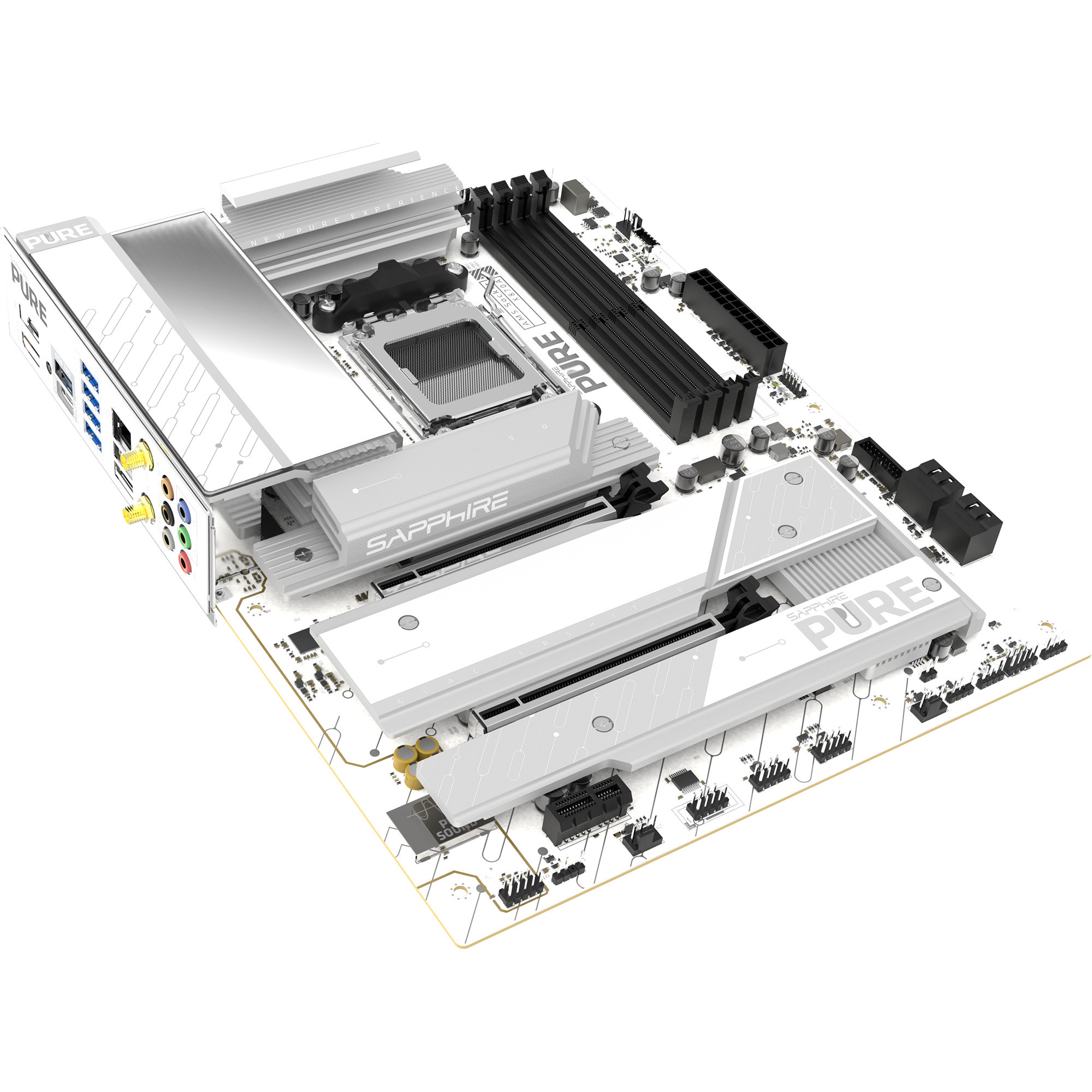 SAPPHIRE PURE X870A WIFI 7 – Image 4