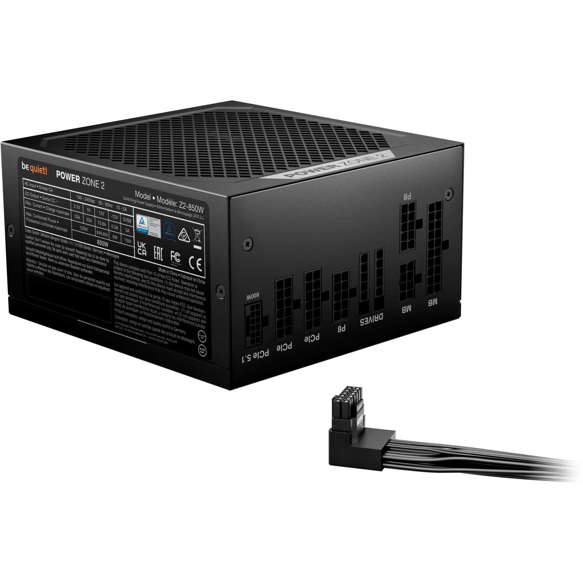 be quiet! POWER ZONE 2 850W – Image 3