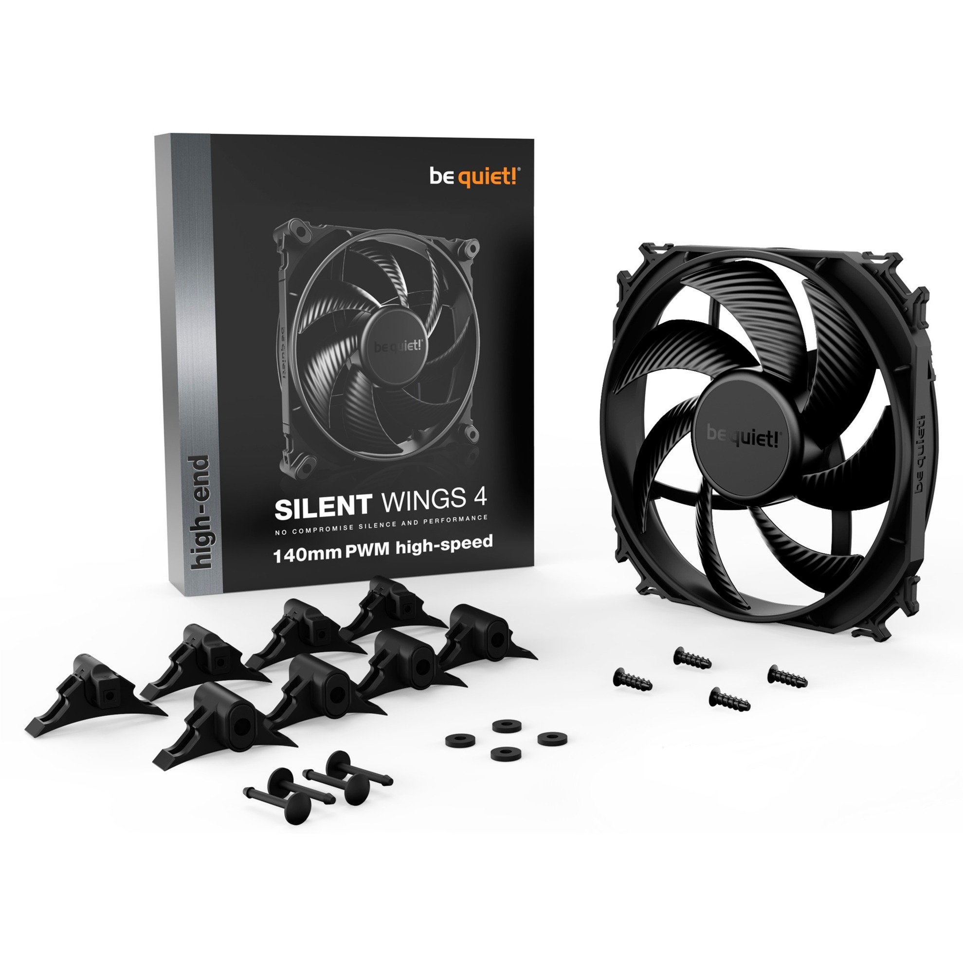 be quiet! Silent Wings 4 PWM high-speed 140x140x25 – Image 4