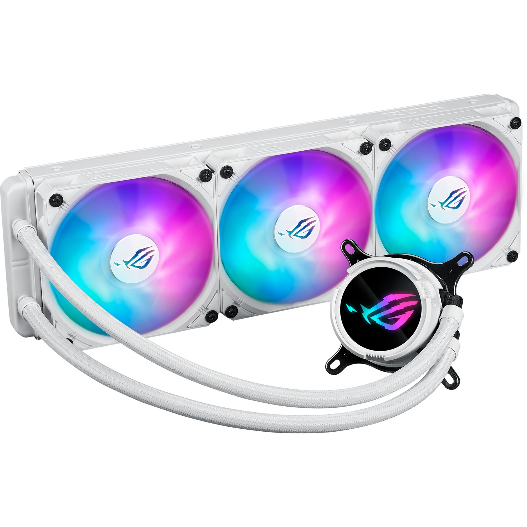 ASUS ROG STRIX LC III 360mm ARGB Blanc Edition – Image 2
