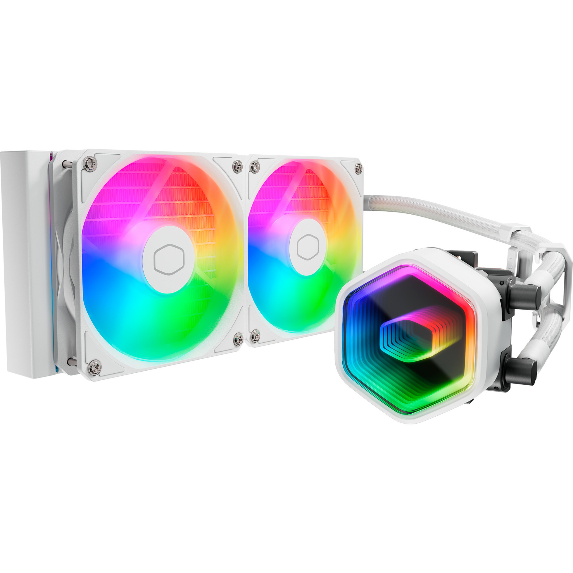 Cooler Master MasterLiquid 240 Core II ARGB Blanc