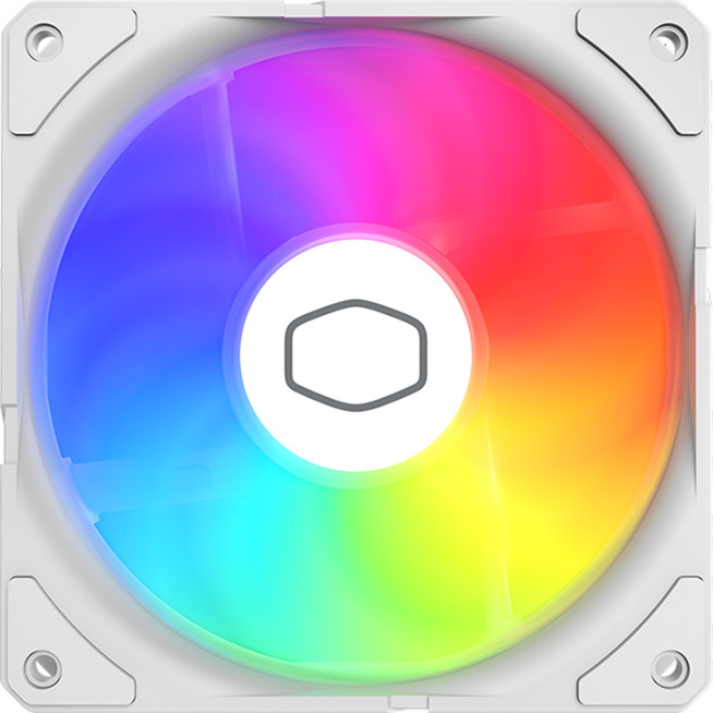 Cooler Master SickleFlow Edge 120 ARGB Blanc Edition – Image 3