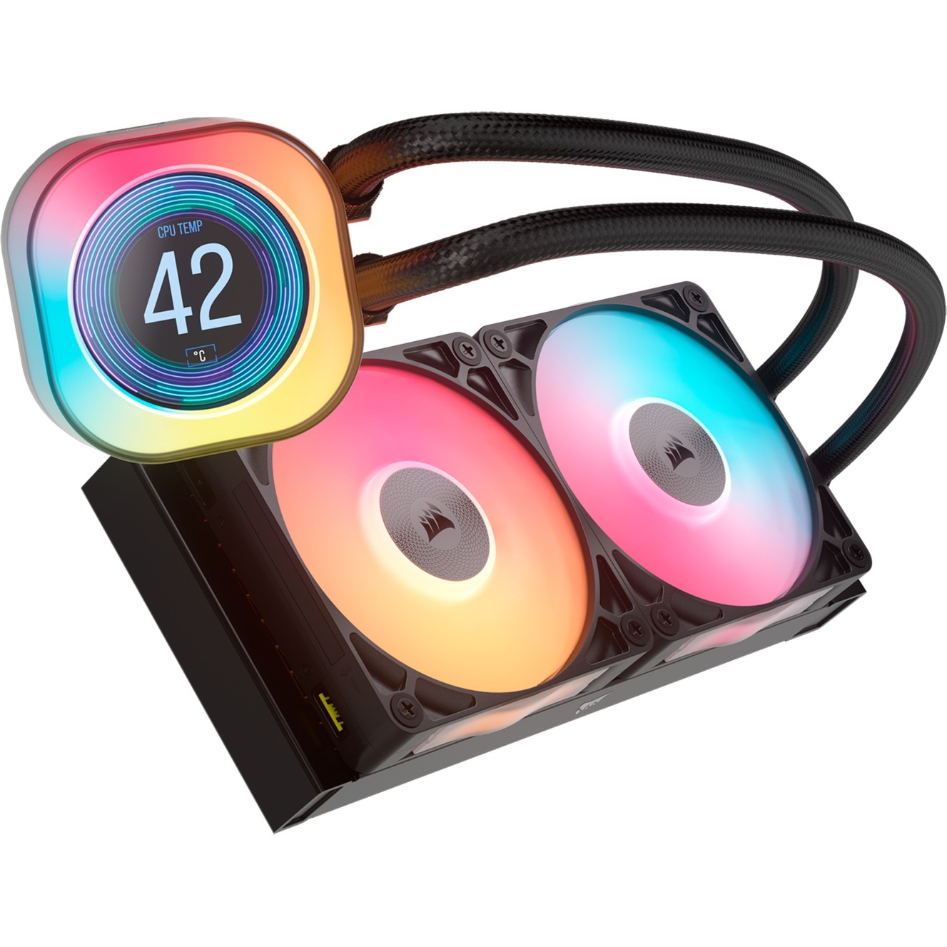 Corsair iCUE LINK TITAN 240 RX LCD RGB – Image 2