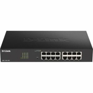 D-Link DGS-1100-24V2 Géré L2 Gigabit Ethernet (10/100/1000) 1U Noir