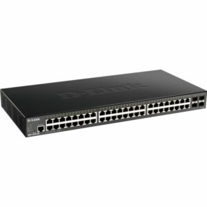 D-Link DGS-1250-52X Géré L3 Gigabit Ethernet (10/100/1000) Noir
