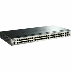 D-Link DGS-1510-52X commutateur réseau Géré L3 Gigabit Ethernet (10/100/1000) 1U Noir