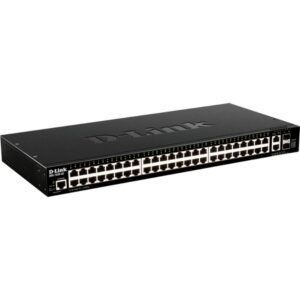 D-Link DGS-1520-52/E commutateur réseau Géré L3 10G Ethernet (100/1000/10000) 1U Noir