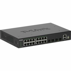 D-Link DGS-1530-20/E commutateur réseau Géré L2 Gigabit Ethernet (10/100/1000) Noir