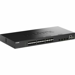 D-Link DGS-1530-28S/E commutateur réseau Géré L2 Noir