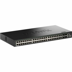 D-Link DGS-1530-52/E commutateur réseau Géré L2 Gigabit Ethernet (10/100/1000) Noir