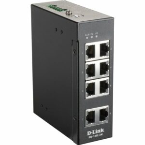 D-Link DIS-100E-8W commutateur réseau Non-géré L2 Fast Ethernet (10/100) Noir