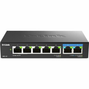 D-Link Switch non administrable 7 ports multi-Gigabit
