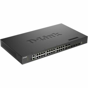 D-Link DXS-3410-32XY commutateur réseau Géré L3 Fast Ethernet (10/100) Noir