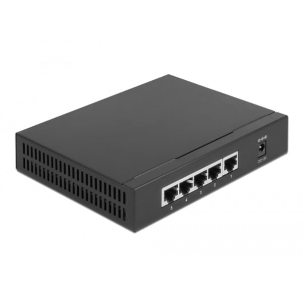 DeLOCK 2,5 Gigabit Ethernet Switch 5 Port – Image 2