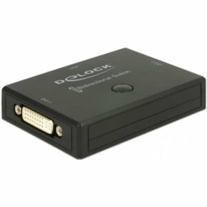 DeLOCK DVI 2 - 1 commutateur bidirectionnel 4K 30 Hz