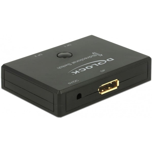 DeLOCK DisplayPort 2 - 1 Switch bi-directionnel 4K 60 Hz – Image 2