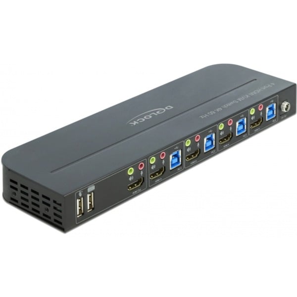 DeLOCK Switch KVM HDMI 4K 60 Hz avec USB et audio – Image 2