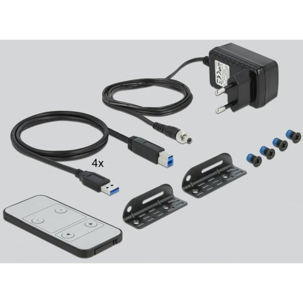 DeLOCK Switch KVM HDMI 4K 60 Hz avec USB et audio – Image 3