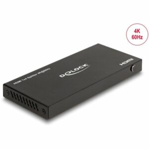 DeLOCK Répartiteur HDMI 1 x HDMI entrée vers 4 x HDMI sortie 4K 60 Hz