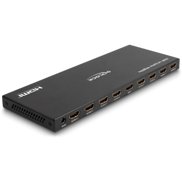 DeLOCK Répartiteur HDMI 1 x HDMI entrée vers 8 x HDMI sortie 4K 60 Hz – Image 2