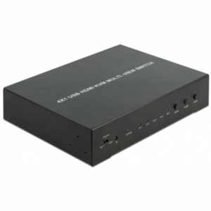 DeLOCK KVM 4in1 Multiview Switch 4x HDMI USB 2.0