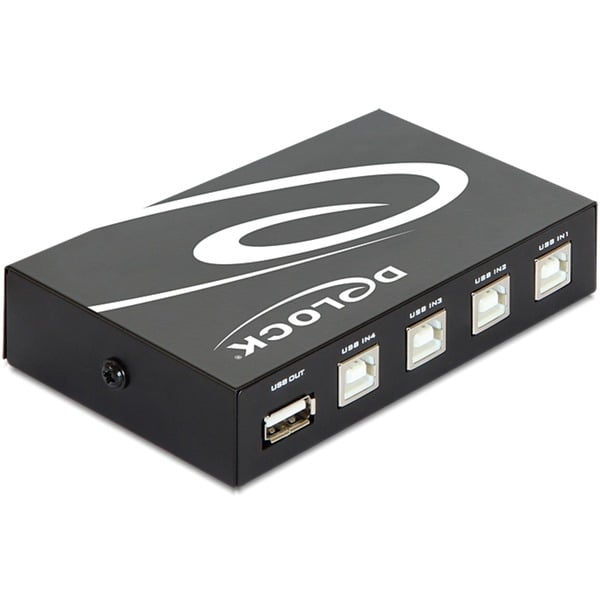 DeLOCK Switch USB 2.0 4 ports manuel usb-switcher – Image 2