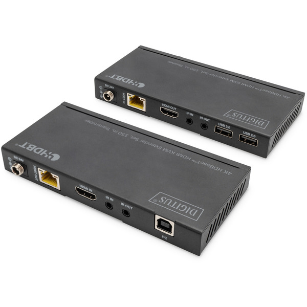 Digitus 4K HDBaseT 2.0 HDMI KVM Extender Set – Image 2
