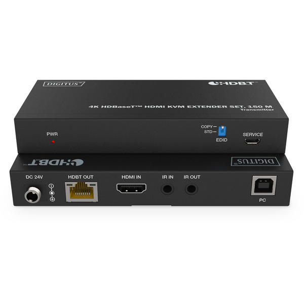 Digitus 4K HDBaseT HDMI KVM Extender Set – Image 2