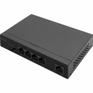 Digitus 4+1-Port Gigabit PoE
