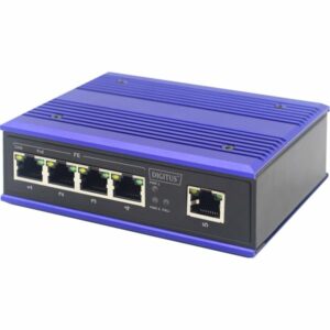Digitus 4 Port Fast Ethernet PoE ndustrial Unmanaged,